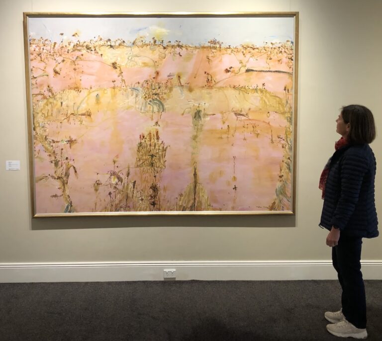 John Olsen painting titled Wheat