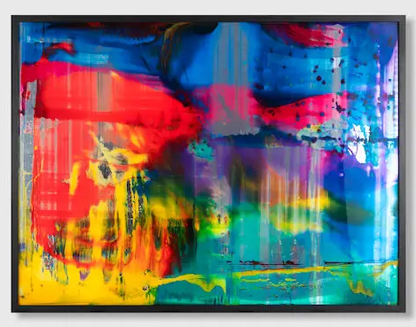Dale Frank Abstract Painting