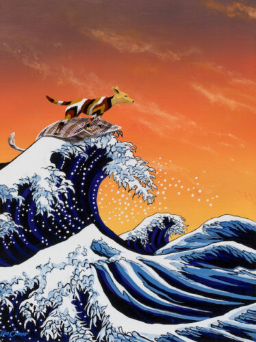 Lin Onus Great Wave