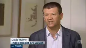 art valuer David Hulme