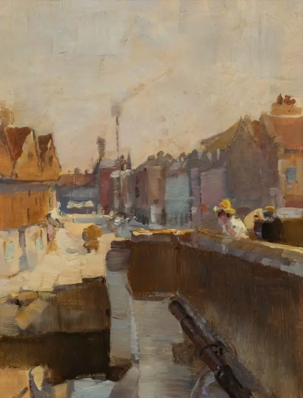 W.B. McInnes painting
