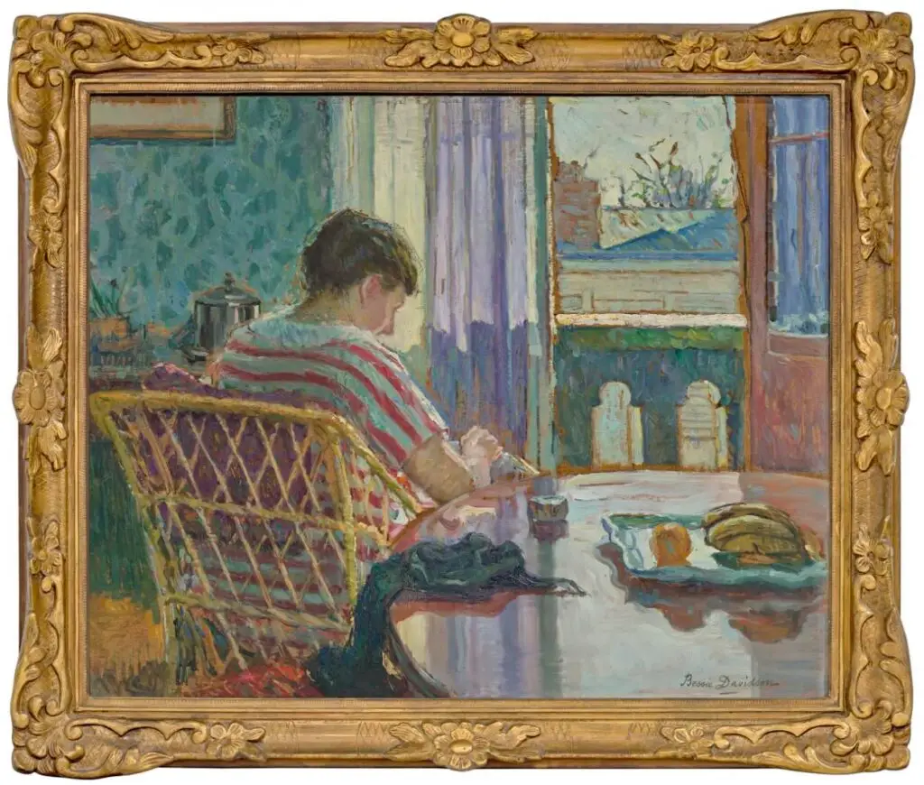 Bessie Davidson painting