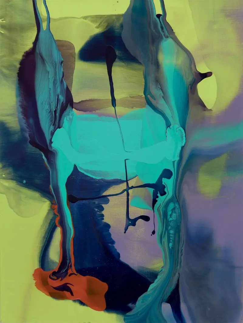 Dale Frank abstract painting