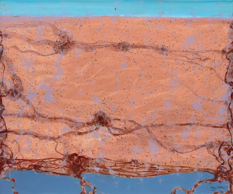 John Olsen Landscape painting