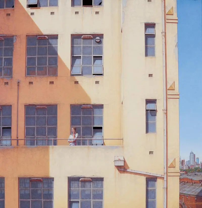 Robert Clinch painting