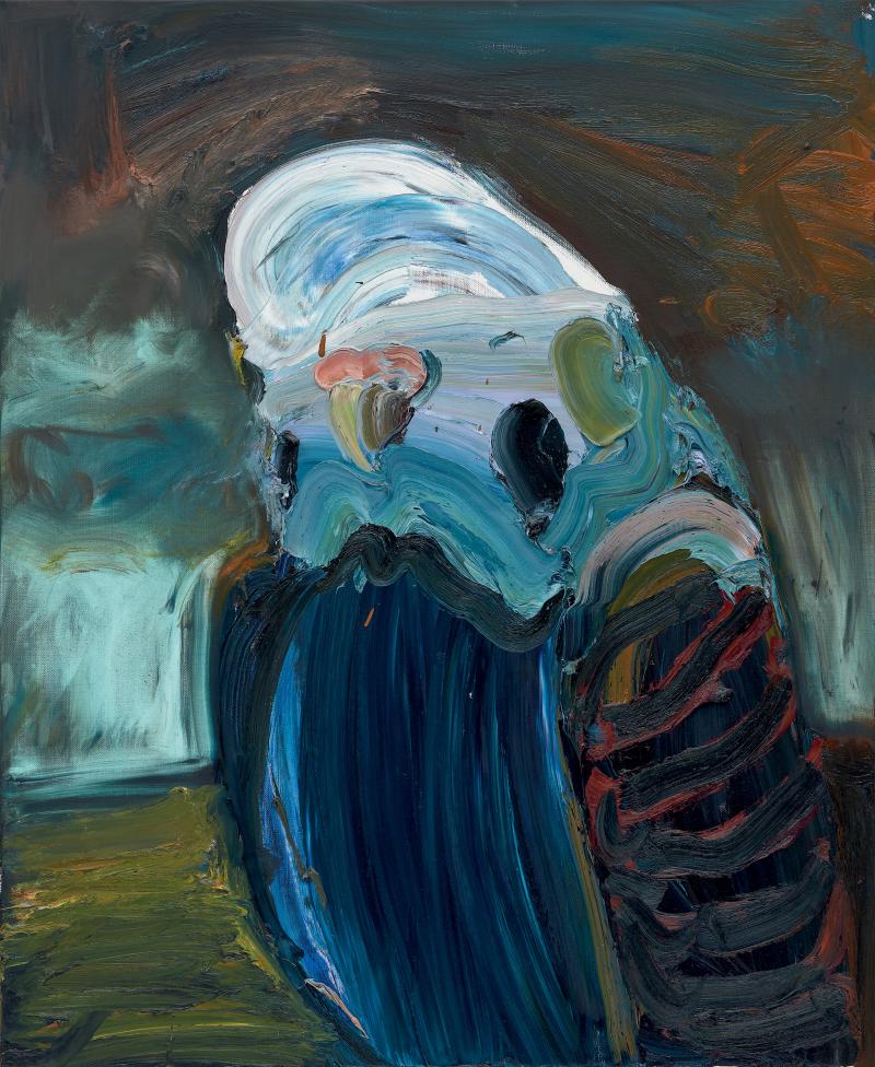 Ben Quilty Budgie painting