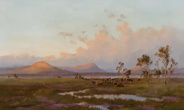 W C Piguenit landscape