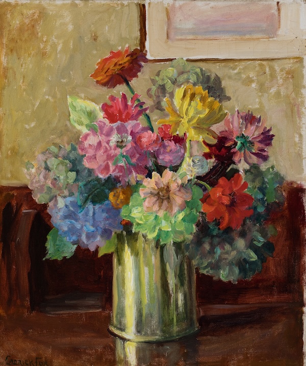 Ethel Carrick Flower Still Life Painting