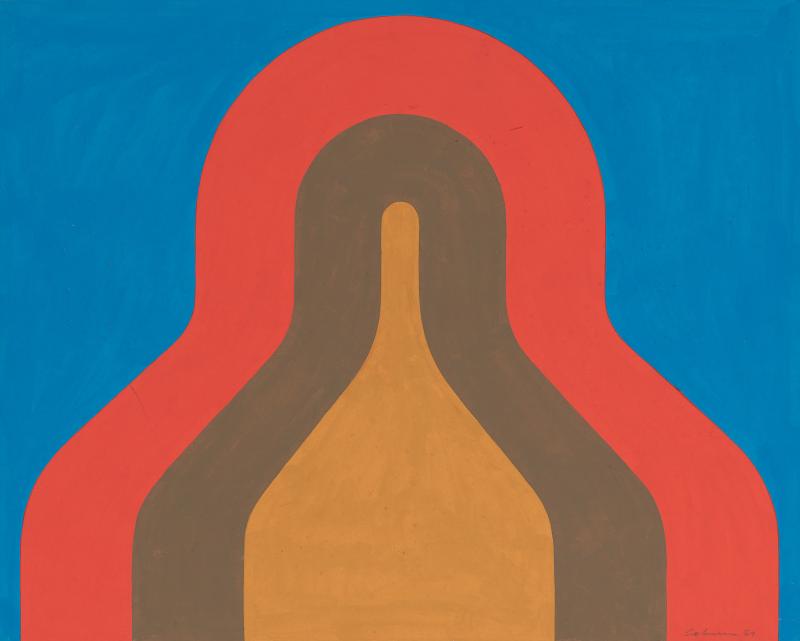 John Coburn abstract painting