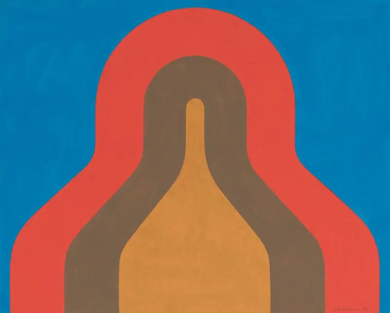 John Coburn abstract painting