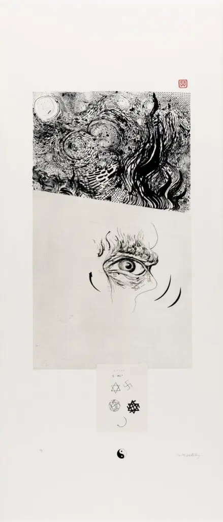 Brett Whiteley print