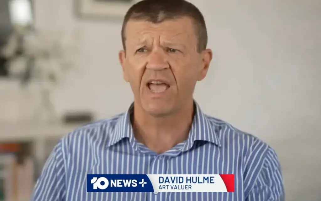 David Hulme on Channel 10