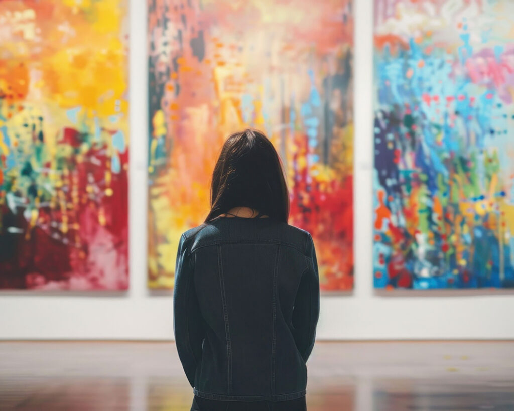 person reviewing art for capital gains tax liabilities